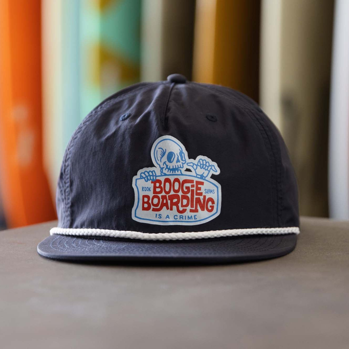 Boogie Boarding Is a Crime Rope Hat