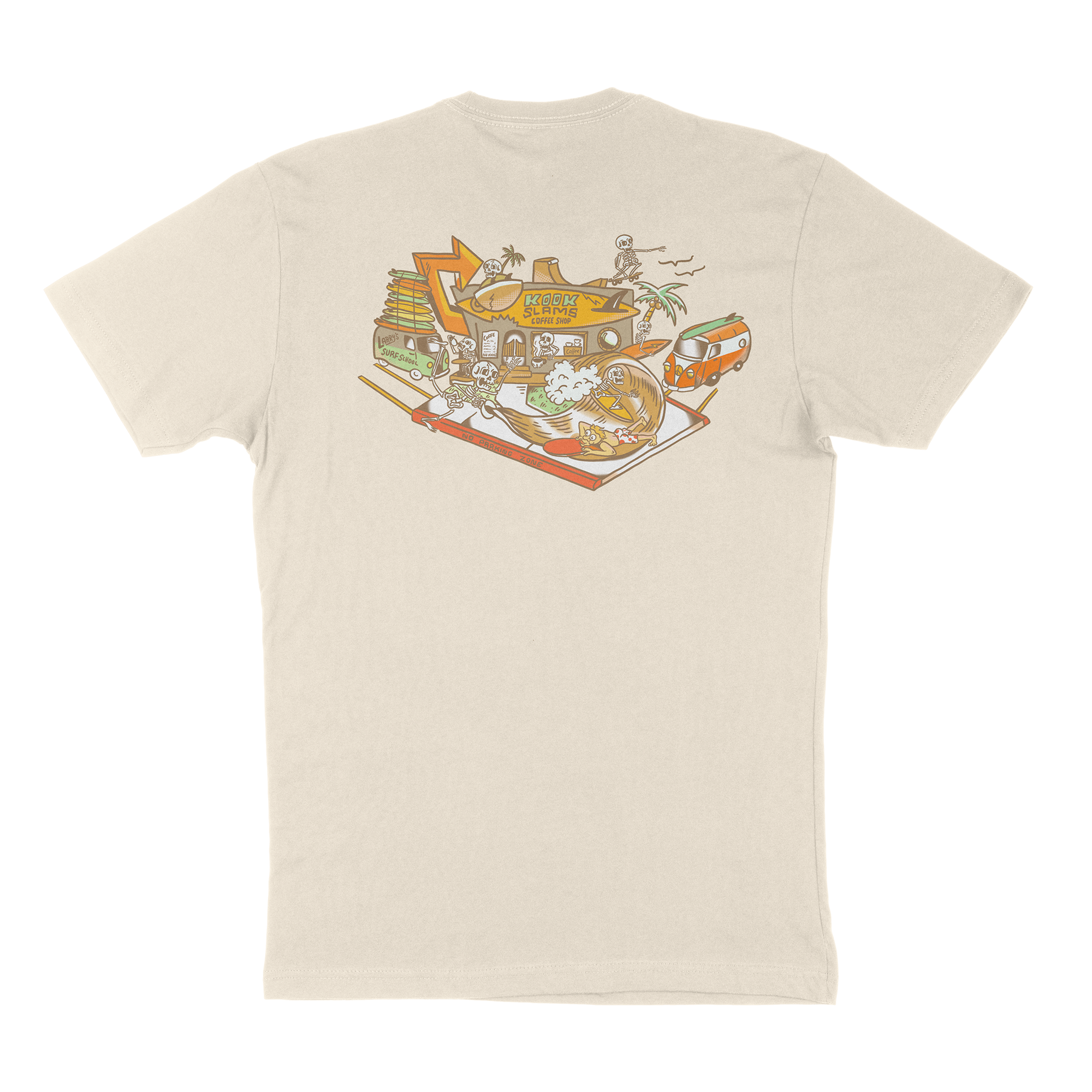 Kook Slams Coffee Shop T Shirt