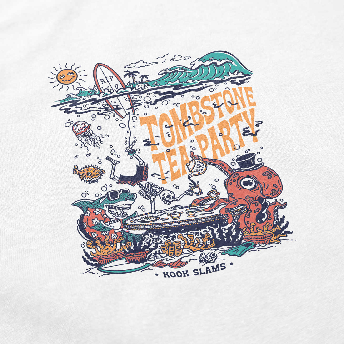 Tombstone Tea Party Hoodie
