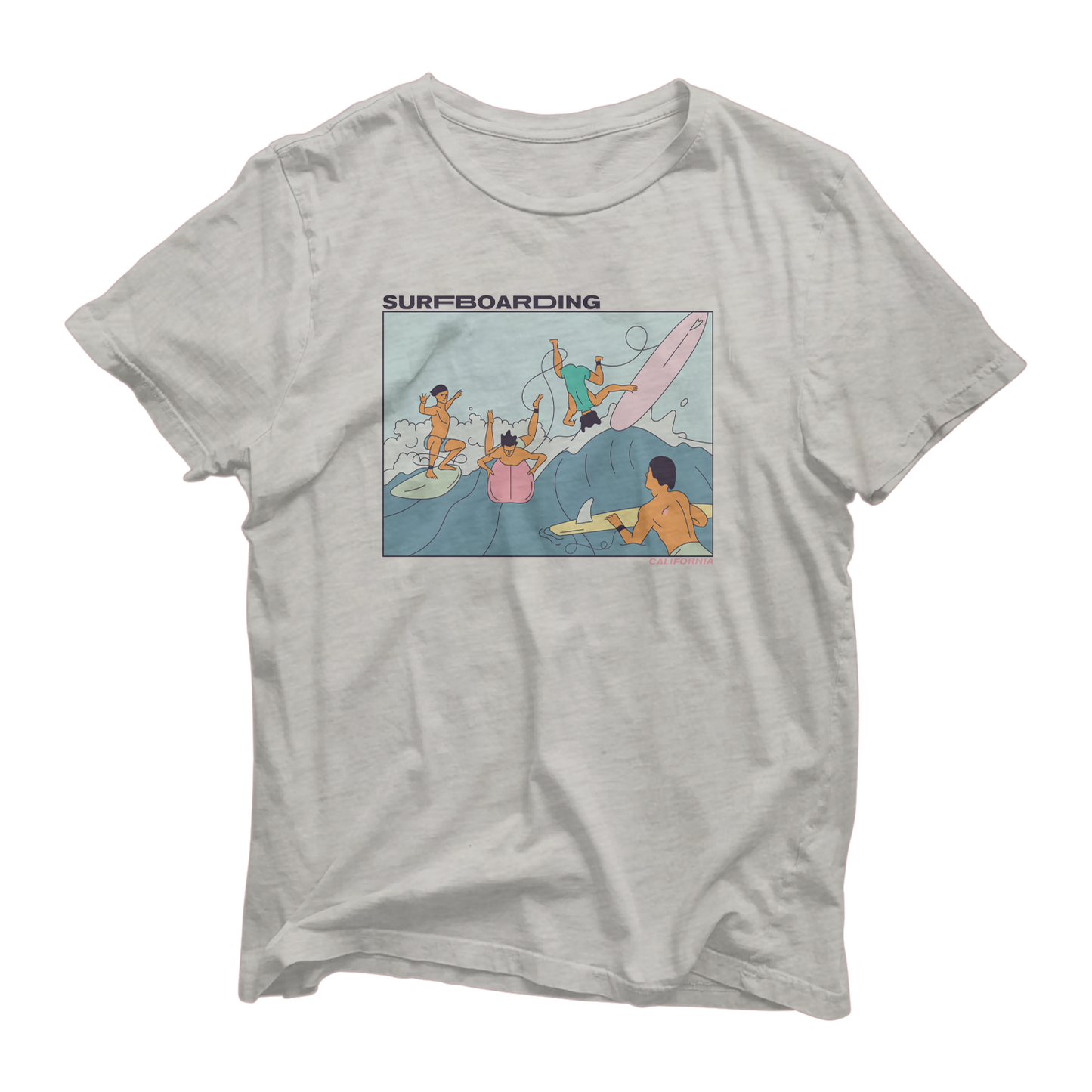 Surfboarding, CA T Shirt