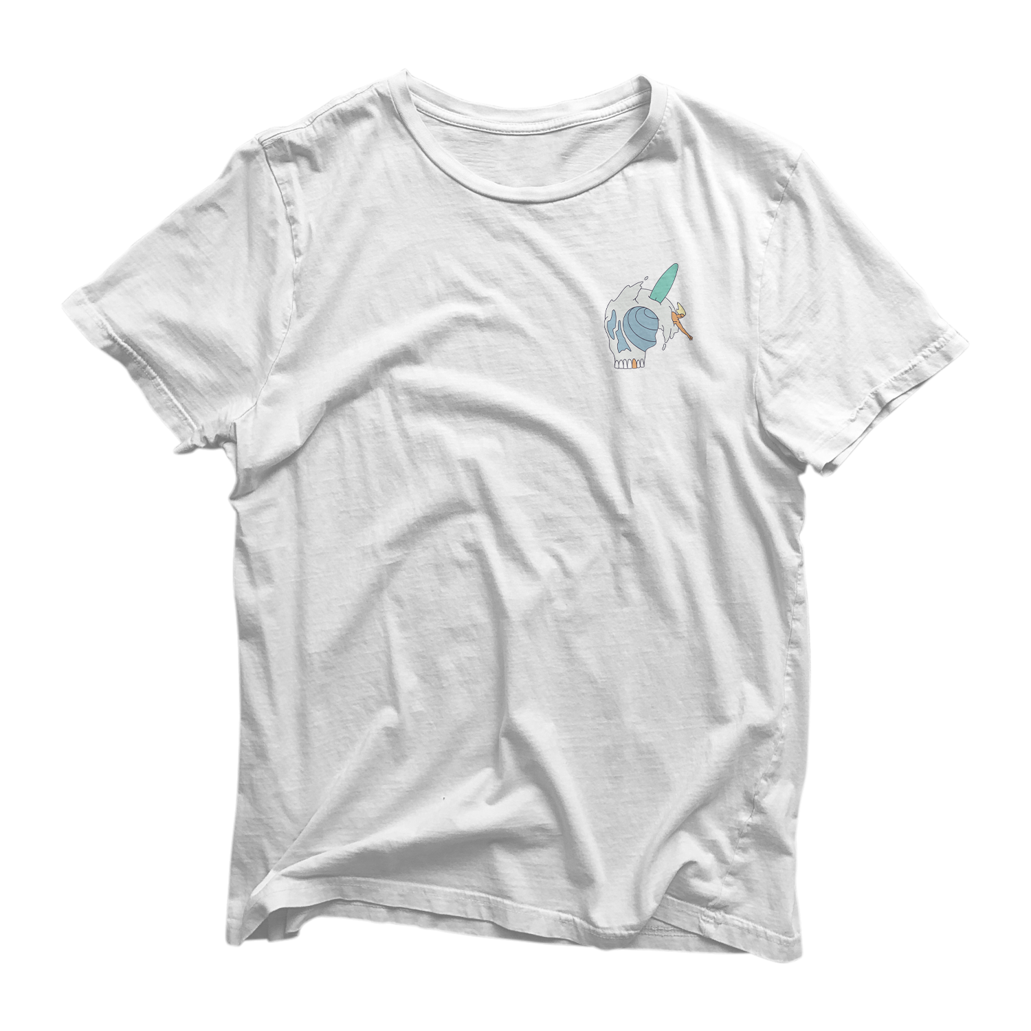 Skull Falls T Shirt