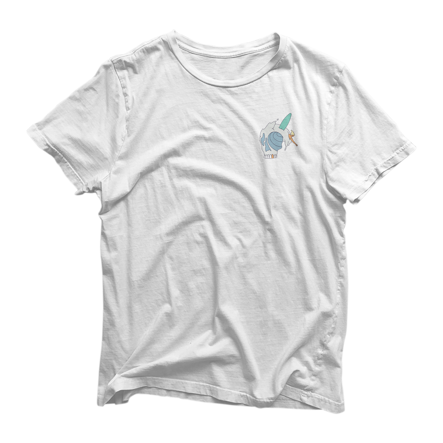 Skull Falls T Shirt