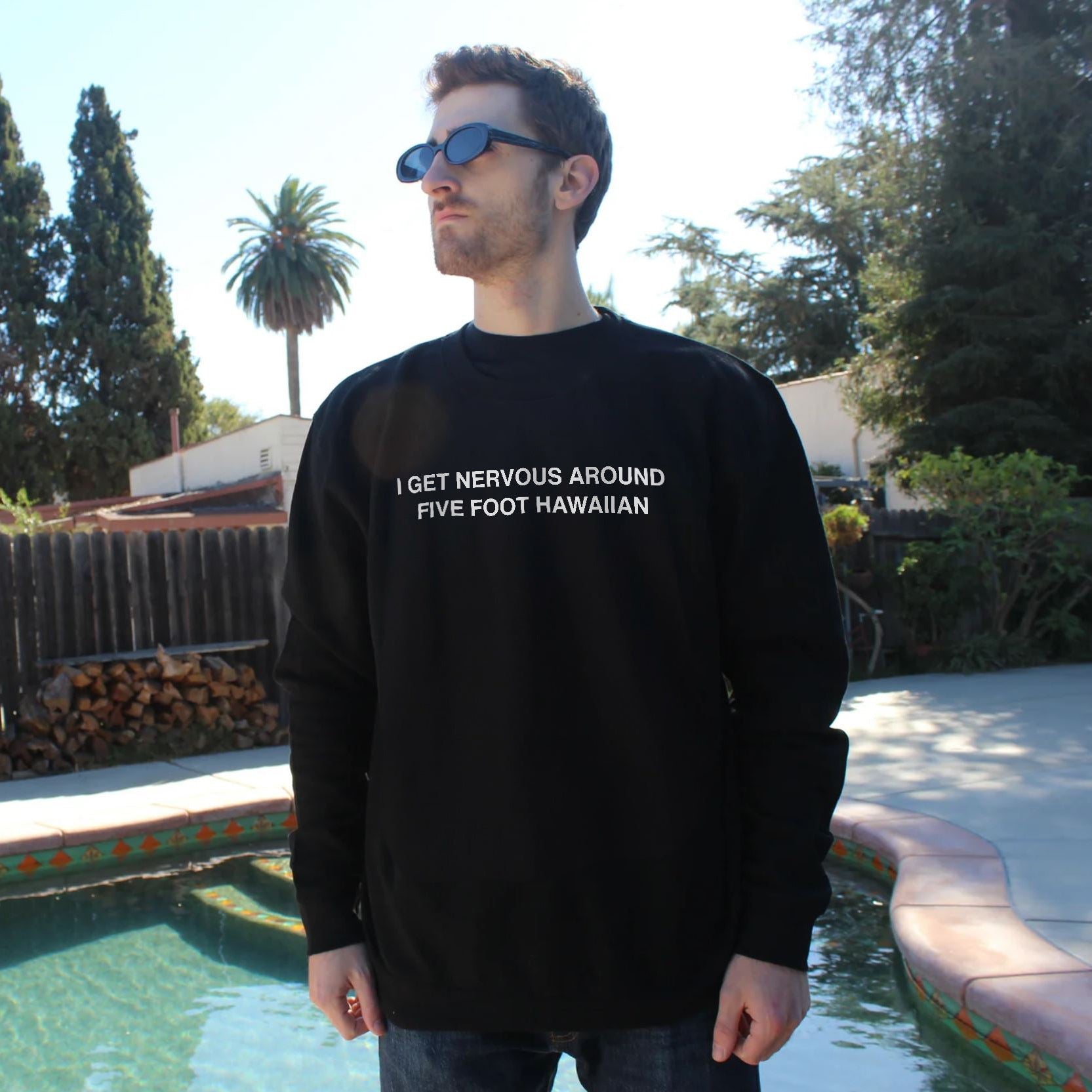 5 Foot Hawaiian Crewneck Sweatshirt