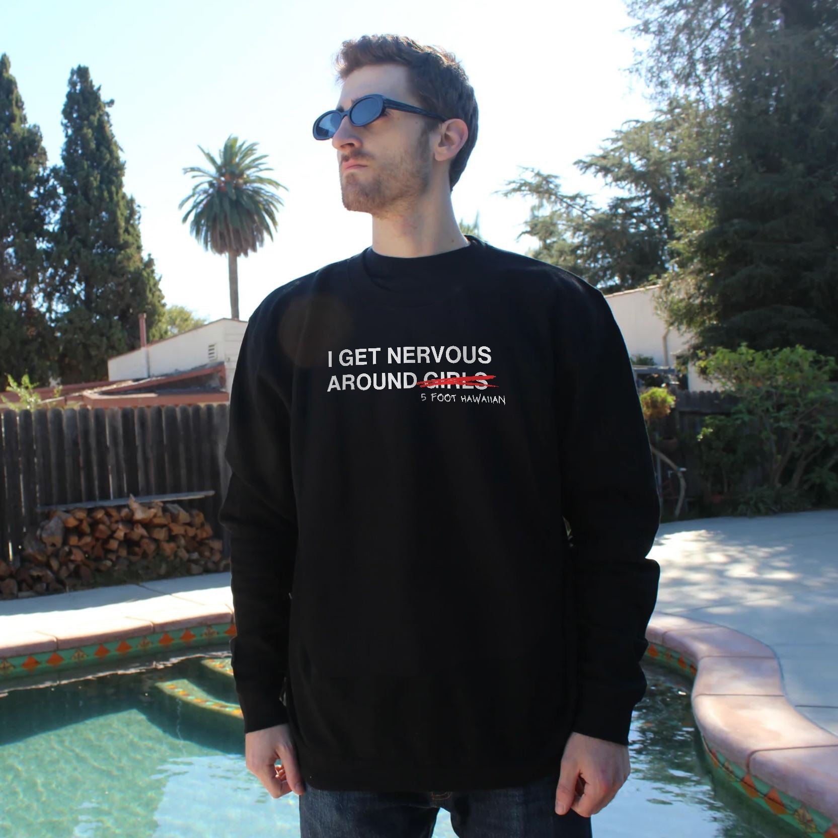 5 Foot Hawaiian Crewneck Sweatshirt