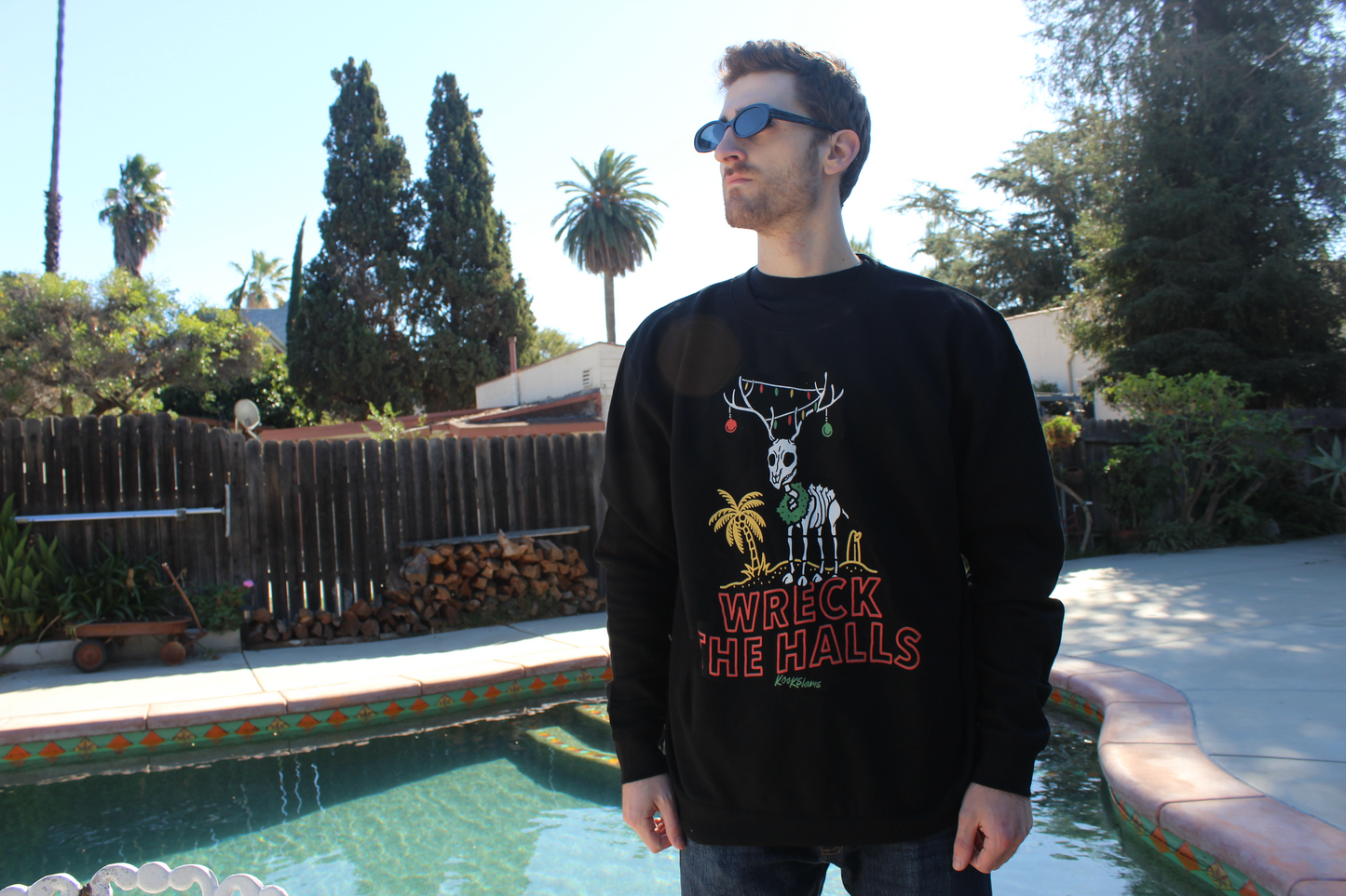 Wreck the Halls Crewneck Sweatshirt