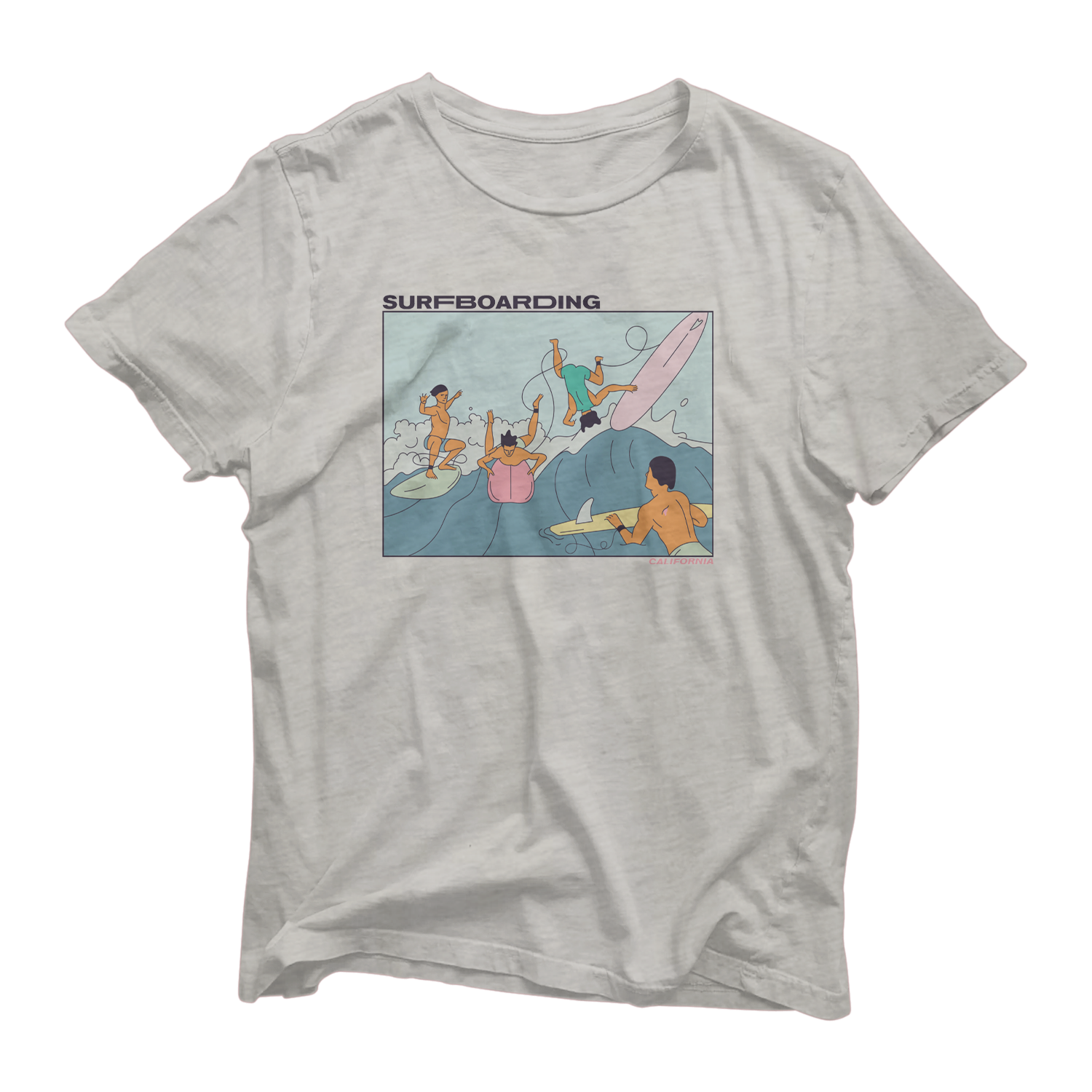 Surfboarding, CA T Shirt