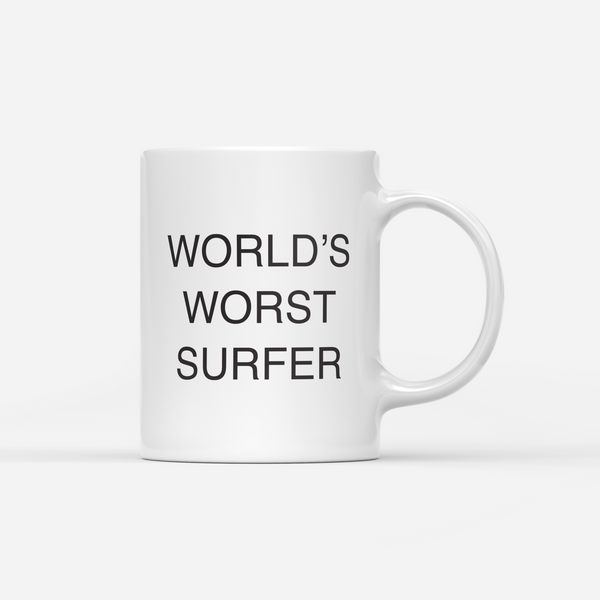 World's Worst Surfer Mug